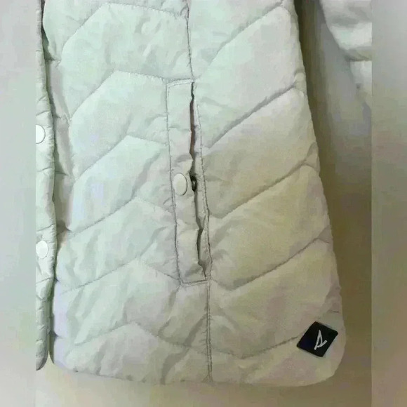 Sperry Jacket Women’s creamy white lightweight puffer outdoor jacket Size Small - Picture 3 of 5